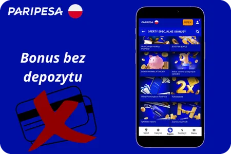 Paripesa Casino oferuje bonus bez depozytu