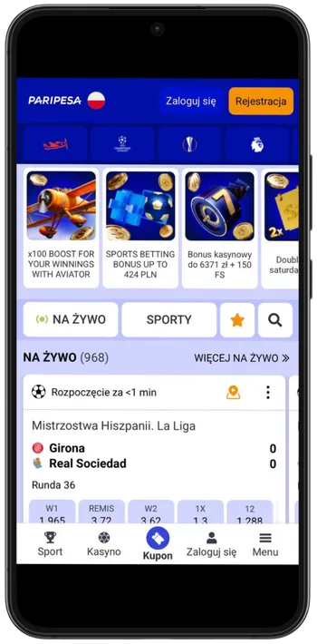 Paripesa Casino Wejdź na naszą oficjalną stronę